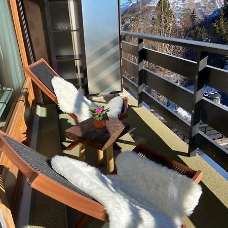 Sunny Swiss Alps Studio By Telecabine Apartment Нендаз Екстериор снимка