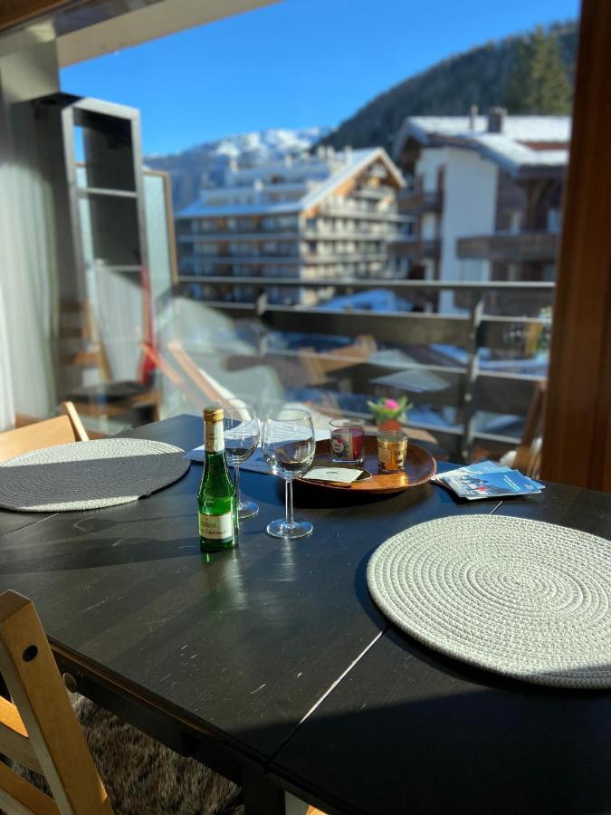 Sunny Swiss Alps Studio By Telecabine Apartment Нендаз Екстериор снимка